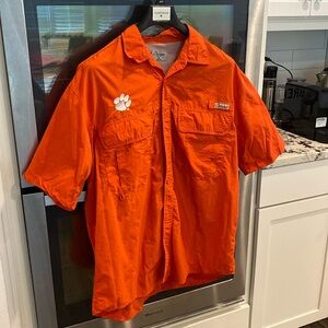 Clemson “Columbia style” Fishing Shirt